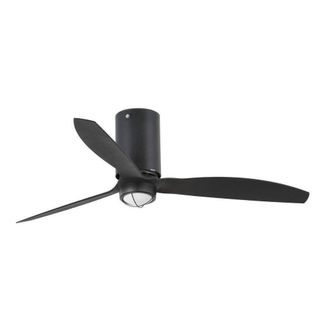 Netlighting MiniTube LED Matt Black Ceiling Fan with DC Motor 3000K