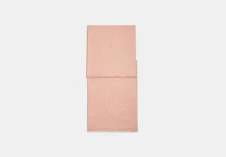 Coach Womens Signature Wrap in Pink | Wool Silk Blend