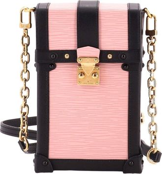 Louis Vuitton Pink Epi Leather Vertical Trunk Pochette (Authentic Pre-Loved)