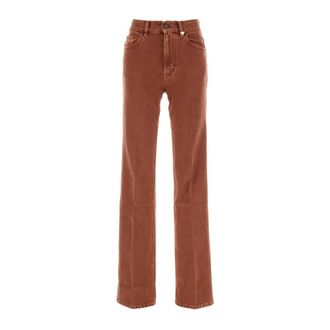 Chlo&eacute; Mujer, Pantalones, Marr&oacute;n, Talla: W26