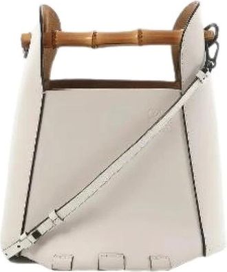 Loewe Pre-owned Bamboo Bucket - Pre-owned - Mujer - Beige - ONE SIZE