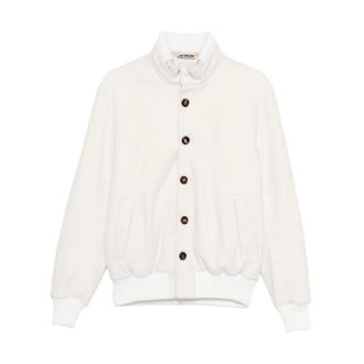 Kired Bomber Jackets, male, White, Size: XL Bomber Jacket