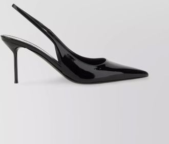 PARIS TEXAS leather slingback pumps