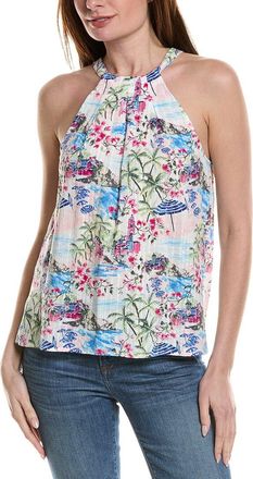 Tommy Bahama Paradise Shores Voile Halter Top