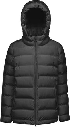 Geox Jassen, Heren, Zwart, 2Xs, Leer, Spherica Long Parka