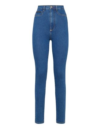 Philipp Plein Super Hoge Taille Jegging Iconic Plein