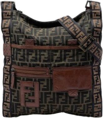Fendi Pre-owned Crossbody Bag - Dames - Vintage Schoudertas - Bruin - ONE Size - Vintage
