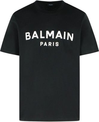 Balmain Black Logo T-shirt