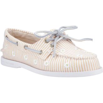 Sperry Top-Sider Authentiek Origineel Textiel Dames Seersucker Standaard Bootschoenen