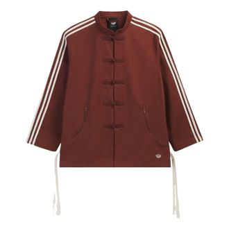 adidas x CLOT by Edison Chen Track Jacket Asia Sizing Fox Brown KD4031