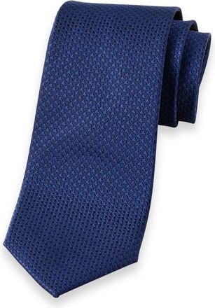 Paul Fredrick Houndstooth Woven Silk Tie