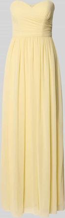 Mascara Maxikleid im Off-Shoulder-Look in Hellgelb, Gr&ouml;&szlig;e 34