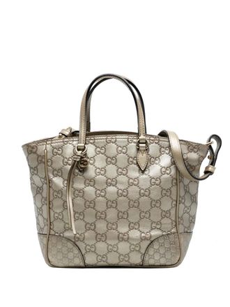 Gucci 2016-2025 Small Guccissima Bree satchel - Oro