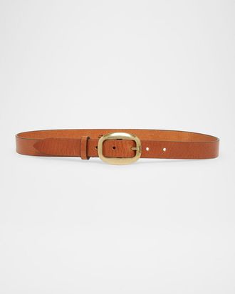 Isabel Marant Dara Small Buckle Leather Belt