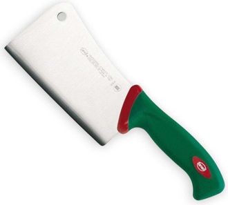 Sanelli Mannaia falcetta professionale da cucina con lama 16 cm con carni con ossa di piccole dimensioni Sanelli