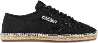 Autry Sandy Espadrilles - Dames - Sneakers - Zwart - 38 EU - Katoen - Schoenen