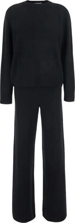Soft Goat Cashmere Set - Dames - Cashmere truien - Zwart - XS - Wol - Truien & Vesten