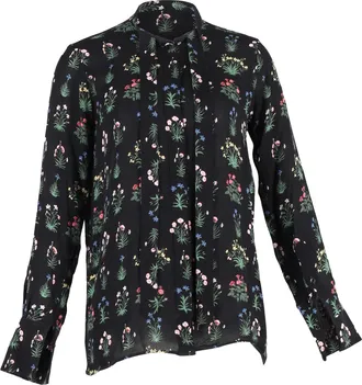 Valentino Valentino Garavani blouse van zijde met bloemenprint