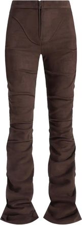 Manière De Voir Pantaloni Caroline svasati - Marrone