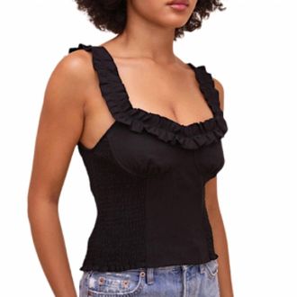 Astr Tamaya Tank Top In Black