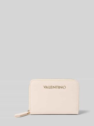 Valentino Handbags Portemonnaie mit Label-Detail Modell ZERO in Ecru, Gr&ouml;&szlig;e 1
