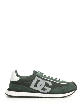 Dolce & Gabbana Dg Cushion Sneakers Verde-Uomo