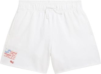 Ralph Lauren Korte Broeken, Heren, Wit, M, Katoen, Terry Shorts