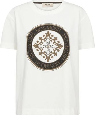 Mos Mosh Tops - Dames - T-shirts - Wit - S - Tops