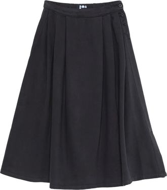 Labo Art Gonna midi svasata - Blu