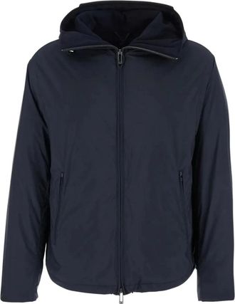 Emporio Armani Blouson Jacket - Heren - Zomerjassen - Blauw - M - Jassen