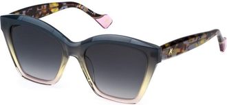 Yalea SYA154 GISELE 0G49 Womens Sunglasses Blue Size 54