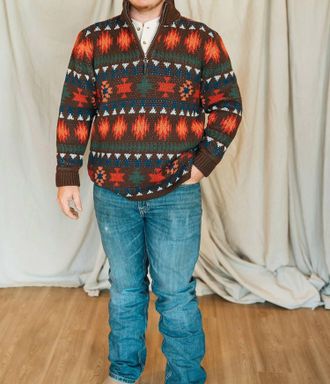 Tasha Polizzi Liam Pullover In Multicolor