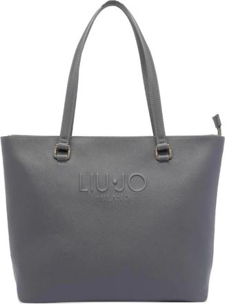 Liu Jo Milano Tote Bag - Dames - Shoppers - Grijs - ONE Size - Polyester - Tassen