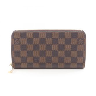Louis Vuitton Brown Damier Canvas Pvc Long Wallet (Bi-Fold) (Pre-Owned)