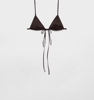 Prada Stretch poplin bra