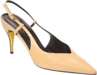 Gucci Leather Slingback Pump