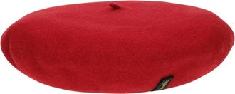 Borsalino Wollen Baret - unisex - Hoeden - Rood - ONE Size - Wol - Accessoires