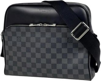 Louis Vuitton Pre-owned Borsa Messenger Damier Graphite - - Pre-owned - Uomo - Nero - ONE SIZE
