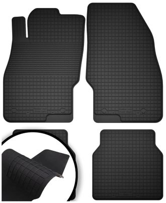 OEM Alfombrillas De Goma Para: Nissan Pathfinder De 5 Plazas (antes De La Actualizaci&oacute;n) (2005-2010)