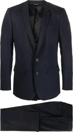Dolce & Gabbana Black Double-Breasted Suit