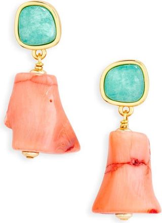Lizzie Fortunato Grove Drop Earrings in Orange Multi at Nordstrom