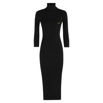 Elisabetta Franchi Mujer, Vestidos, Negro, Talla: M