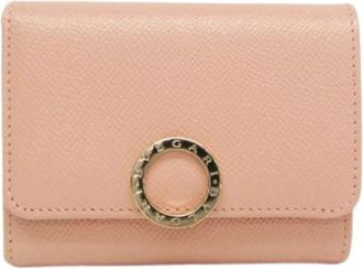 Bulgari Pre-owned Wallets, female, Pink, Size: ONE SIZE Pre-owned Vintage Wallet