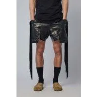 Rick Owens Fringed Shorts