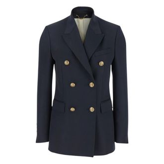 Golden Goose Blazers, female, Blue, Size: XS Golden Goose Jackets Blue