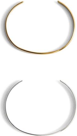 Mango Set of 2 Cuff Bracelets in Gold/Silver at Nordstrom