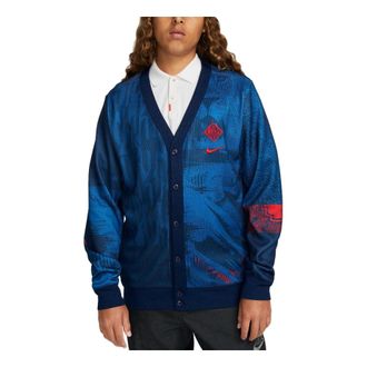 Nike England Dri-FIT Player Cardigan Blue DN1141-492
