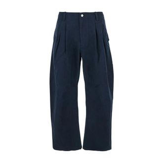 After Pray After Pray, Heren, Broeken, Blauw, Maat: S Katoen