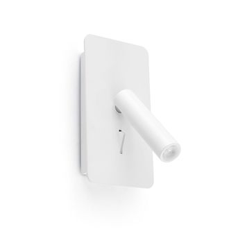 Faro Barcelona Suau Usb A Aplique Lector Blanco