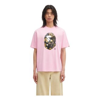 A Bathing Ape A Bathing Ape, Hombre, Camisetas, Rosa, Talla: L